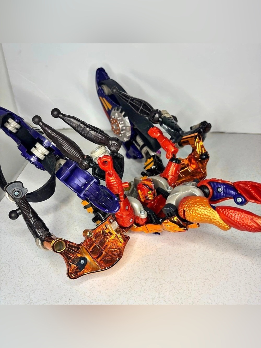VTG Beast Wars Transformers Transmetals Rampage Action Figure Incomplete 1997 - Picture 14 of 14